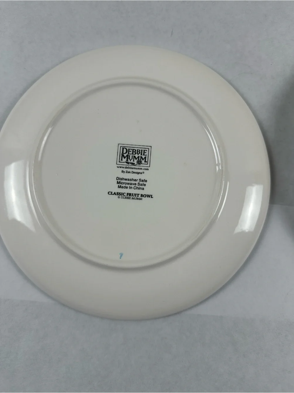 Debbie Mumm Classic Fruit Bowl Ceramic Salad Plates
